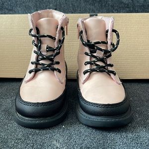 Carter’s girl pink combat lace up boots